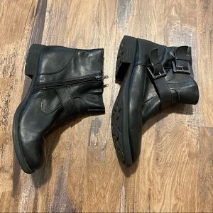 B.O.C | Black Leather Booties